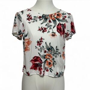 Abercrombie & Fitch Floral Cottagecore Top – XS